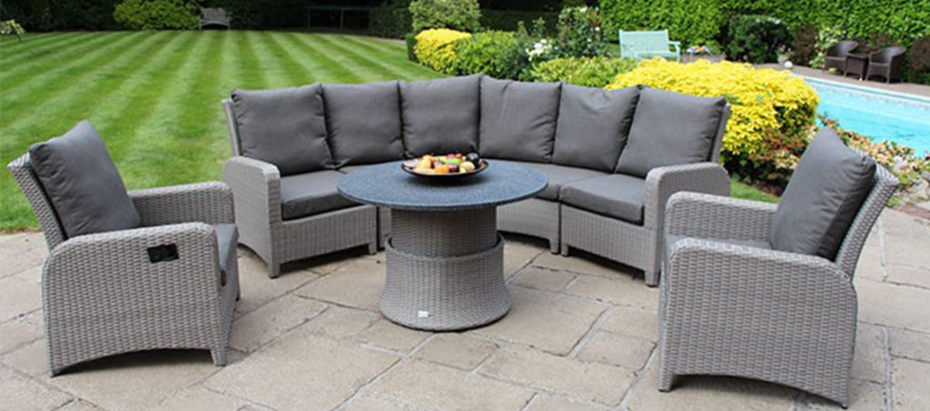 Commercial Majestique Rattan Furniture Sets | Reclining Rattan